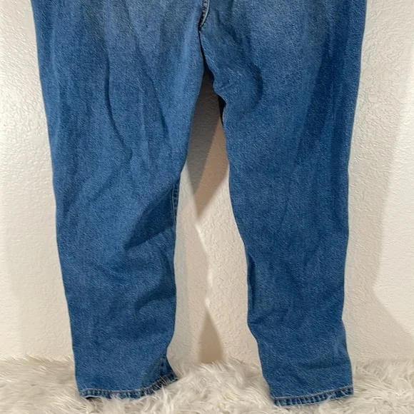 Forever 21 Womens Embroidered High Rise Tapered Hippie Mom Jeans Size 3X NEW - Picture 9 of 15